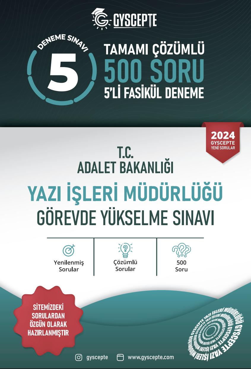 5'li Deneme Fasikülü